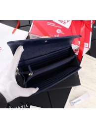 Chanel Calfskin Leather & Gold-Tone Metal A80286 blue HY7730Wi77