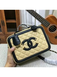 Chanel Calfskin Leather Shoulder Bag 6070 Camel HY5582rJ28