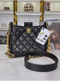 Chanel Calfskin Shoulder Bag AS3111 black HY23551rd58