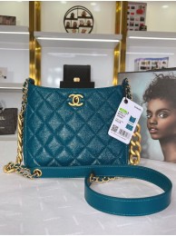 Chanel Calfskin Shoulder Bag AS3111 blue HY22743pA42