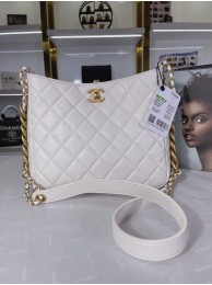 Chanel Calfskin Shoulder Bag AS3112 white HY2830nB26