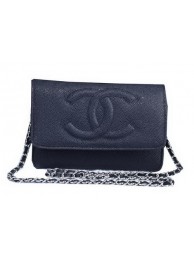 Chanel Cannage Pattern Leather Flap Shoulder Bag A8892 Royal HY20209zS17