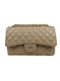 Chanel Classic Flap Bag Apricot Original Leather CF1113 Gold HY17310lU52