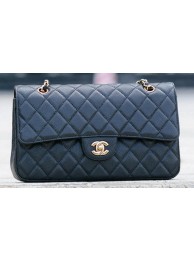 Chanel Classic Flap Bag Black Cannage Pattern A1113 Gold HY4105Kd37