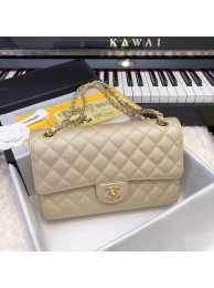 Chanel Classic Flap Bag Chevron Caviar Leather A01112A champagne HY5618iZ66
