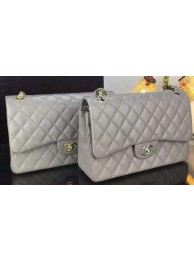 Chanel Classic Flap Bag Original Cannage Patterns A1119 Grey HY16218Ri95