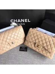 Chanel Classic Flap Bag Original Leather A1113 Apricot HY4681DO87