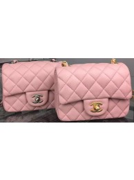Chanel Classic Flap Bag Original Sheepskin Leather A5171 Pink HY22058Ri95