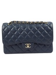 Chanel Classic Flap Bag Royal Cannage Pattern CF1113 Gold HY17269CD62
