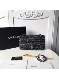 Chanel classic handbag Tweed Braid & Gold-Tone Metal A01112-4 HY9257dw37