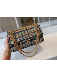 Chanel classic handbag Tweed & Gold-Tone Metal A01112-1 HY26153ER88