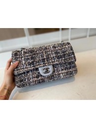 Chanel classic handbag Tweed & silver-Tone Metal A01112-3 HY20989Xp72