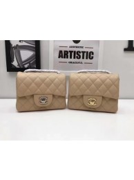 Chanel Classic MINI Flap Bag Original Cannage Pattern A1115 Apricot HY2694MO84