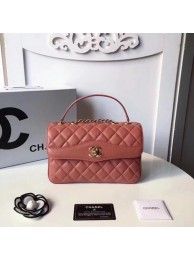 Chanel Classic Shoulder Bag Original Sheepskin Leather A57028 Pink HY20982xh67