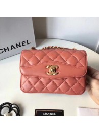 Chanel Classic Shoulder Bag Original Sheepskin Leather A57029 Pink HY20290lk46