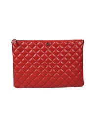 Chanel Clutch Bag Original Cannage Pattern Leather A69254 A69253 Red HY23316Va47
