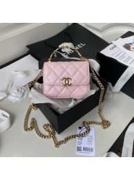 Chanel CLUTCH WITH CHAIN AP2758 Light Pink HY9815aj95