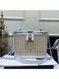 Chanel Cosmetic Bag AS1347 White HY26124cf57