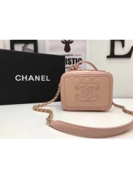 Chanel Cosmetic Bag Original Cannage Pattern A93341 Pink HY24508PC54