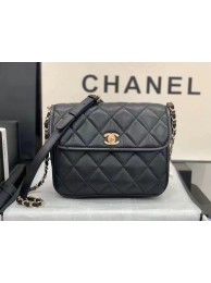 Chanel Cross-body Original Leather Bag AS2447 Black HY1661Qu69
