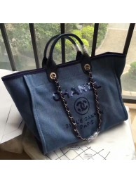 Chanel Deauville Tote Bag Original Canvas Leather A68047-1 HY11213gE29
