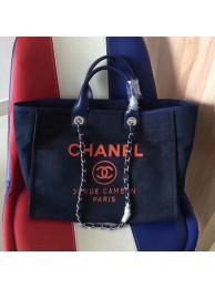 Chanel Deauville Tote Bag Original Canvas Leather A68047-10 HY12229Xp72