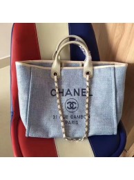 Chanel Deauville Tote Bag Original Canvas Leather A68047-8 HY20488hi67