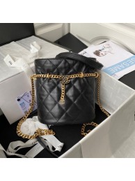 Chanel Drawstring Bag & Gold Metal AS3116 black HY13230Kd37