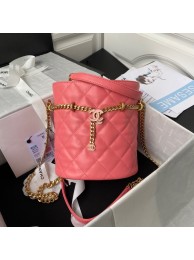 Chanel Drawstring Bag & Gold Metal AS3116 pink HY1553AM45