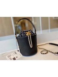 Chanel Drawstring Sheepskin bag AS1478 black HY13037ff76