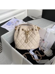 Chanel Drawstring Sheepskin bag AS2057 Beige HY9884nQ90