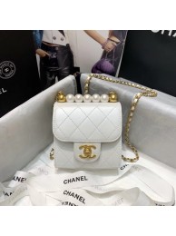 Chanel flap bag AP0997 white HY13763uU16