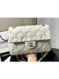Chanel flap bag AS1202 white HY6206dE28