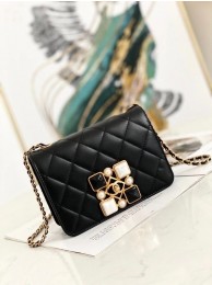 Chanel flap bag AS2259 Black & White HY2910vK93