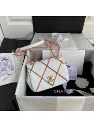 Chanel flap bag AS2382 White & Multicolor HY22960lu18