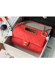 Chanel Flap Bag Original Sheepskin Leather AS1466 red HY7914UW57