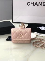 Chanel flap coin purse with chain AP2119 pink HY289Gw67
