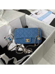 Chanel Flap denim Shoulder Bag AS1116 blue HY8808hi67