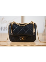 Chanel Flap Lambskin mini Shoulder Bag AS3113 black HY8265FA31