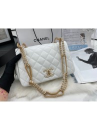 Chanel Flap Lambskin Shoulder Bag AS2976 white HY3338PC54