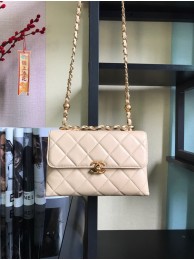 Chanel Flap Lambskin Shoulder Bag AS3011 cream HY20908Rk60
