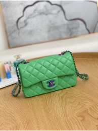 Chanel Flap Mirage Lambskin Shoulder Bag AS1116 green HY26934Gw67