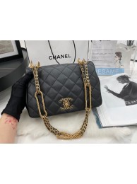 Chanel Flap Original Lambskin Shoulder Bag AS2975 AS2976 Black HY9341mm78