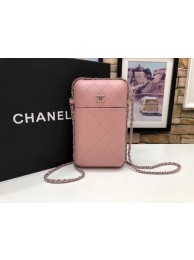Chanel Flap Original Mobile phone bag 55699 pink HY11669oK58