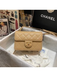 Chanel Flap Shoulder Bag Grained Calfskin AS3002 apricot HY737Zw99