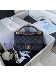 Chanel Flap Shoulder Bag Original leather AS2438 black HY3787nE34
