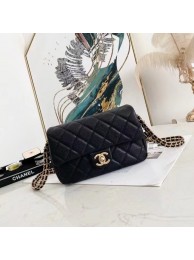 Chanel Flap Shoulder Bag Original leather AS2528 black HY3744sp14
