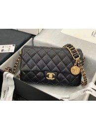 Chanel Flap Shoulder Bag Original leather AS2543 black HY24908vX95