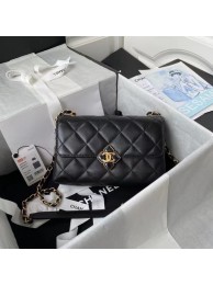 Chanel Flap Shoulder Bag Original leather AS2634 black HY20729Gw67