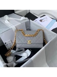 Chanel Flap Shoulder Bag Original leather AS2711 grey HY1201qM91